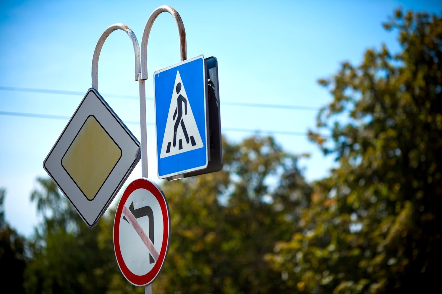 Требования к технологии установки дорожных знаков