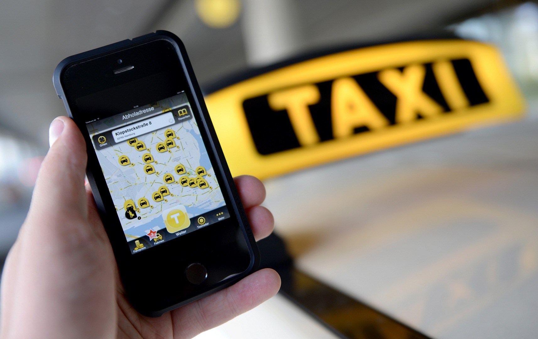 Как вызвать такси онлайн?