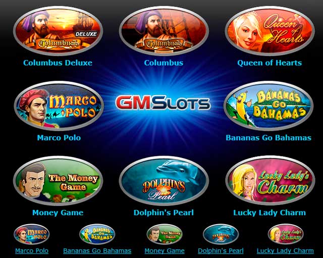 Скачать популярные игральные видеослоты в онлайн казино GMSlots Casino