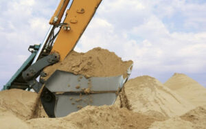 Как добывают речной песок?