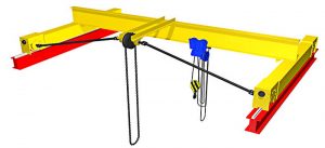 Кран мостовой однобалочный опорный: характеристики и принцип работы